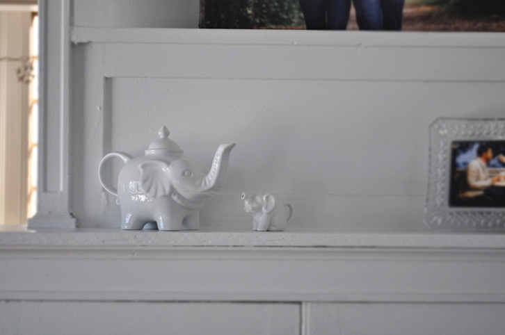 Elephant tea pot and creamer, tea pot, creamer, Target